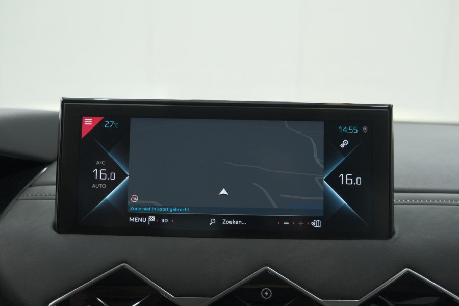 DS DS 3 Crossback 50 kwh e-Tense So Chic | Camera| Dodehoekdetectie | Head-Up Display | Apple Carplay | Stoelverwarming | SOH = 93.5%