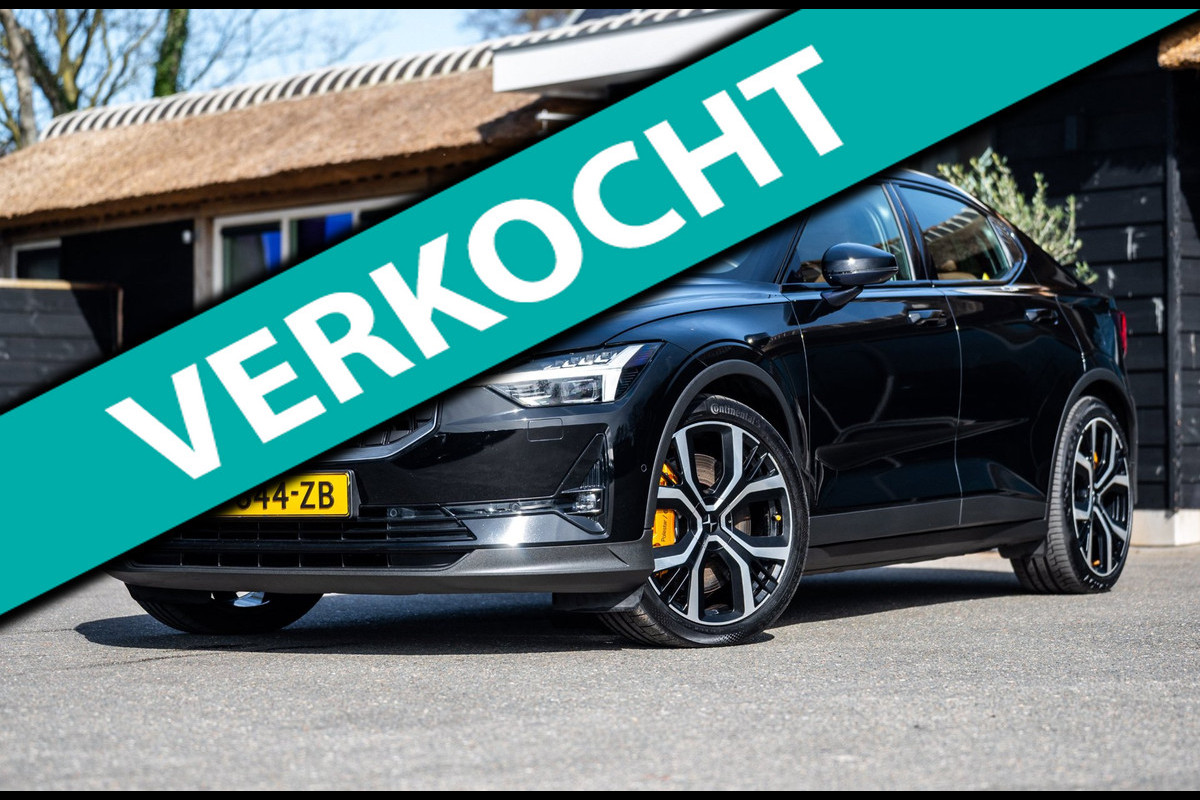 Polestar 2 Long Range Dual Motor Launch Edition 78kWh SOH 92% I BTW I 360 Camera I Luxe leder I Panoramadak I Performance Pack