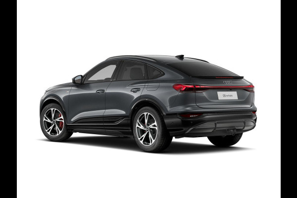 Audi Q6 Sportback e-tron S edition performance 100 kWh 306pk | Lederen bekleding | Trekhaak | Elektrisch verstelbare voorstoelen + geheugen | MMI Bijrijdersscherm | Verlengde garantie
