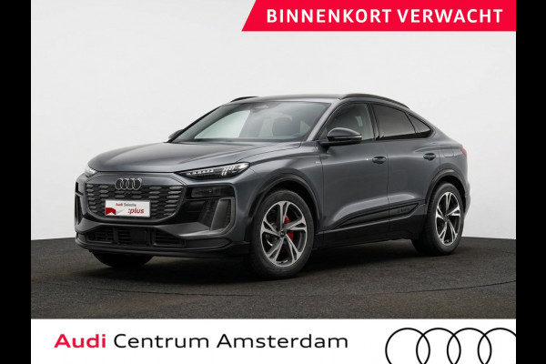 Audi Q6 Sportback e-tron S edition performance 100 kWh 306pk | Lederen bekleding | Trekhaak | Elektrisch verstelbare voorstoelen + geheugen | MMI Bijrijdersscherm | Verlengde garantie