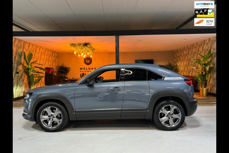 Mazda MX-30 E-SkyActiv 145 First Edition 36 kWh Garantie NAP Memory Camera StoelVW Dodehoek PDC ACC DAB Clima Navi Rijklaar