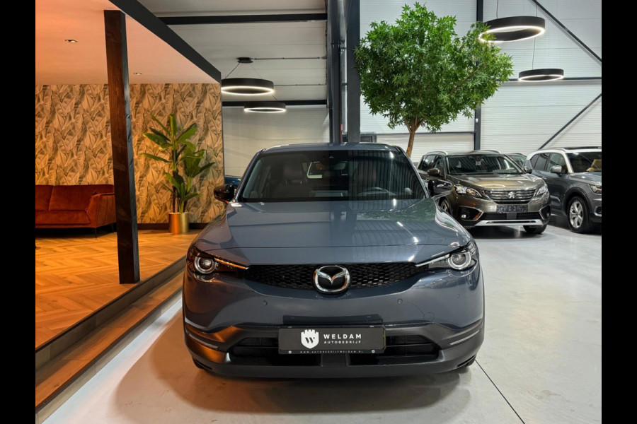 Mazda MX-30 E-SkyActiv 145 First Edition 36 kWh Garantie NAP Memory Camera StoelVW Dodehoek PDC ACC DAB Clima Navi Rijklaar