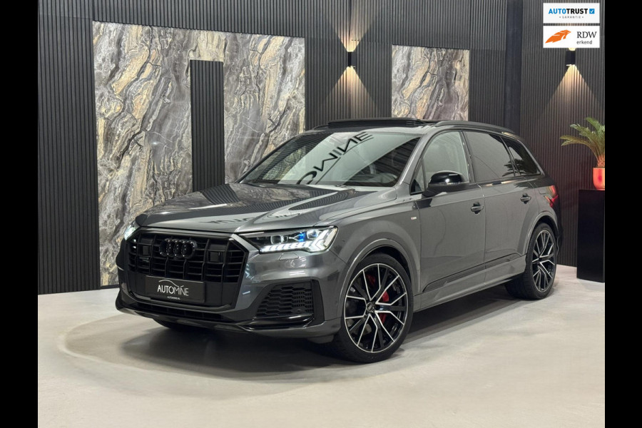Audi Q7 55 TFSI e Quattro 3x S-Line|PANO|SOFT CLOSE|RS SEATS|MEMORY|SFEER|MATRIX