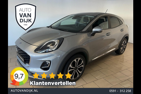 Ford Puma 1.0 EcoBoost Titanium AIRCO NAVI CRUISE BLUETOOTH ELEK RAMEN CENT VERGVELGEN PRIVACYGLAS NIEUWSTAAT
