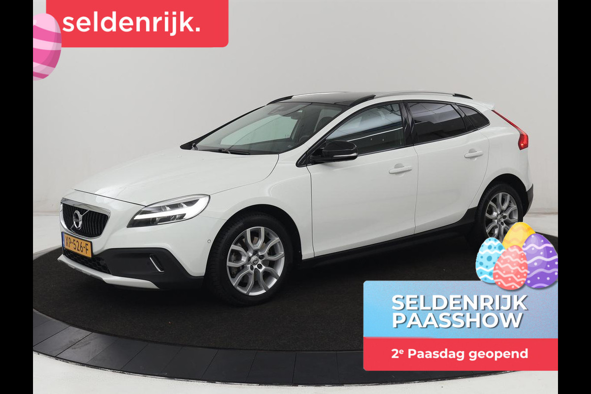Volvo V40 Cross Country 1.5 T3 Polar+ Luxury | Panoramadak | Leder | Trekhaak | Harman/Kardon | Stoelverwarming | Camera | Keyless | Full LED | Park Assist | Climate control | Cruise control