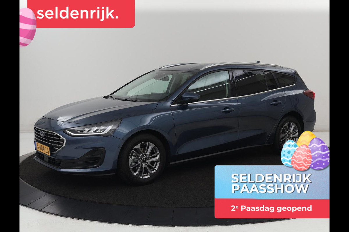 Ford FOCUS Wagon 1.0 EcoBoost Hybrid Titanium | Carplay | Camera | Navigatie | Climate control | Full LED | Parkeerhulp
