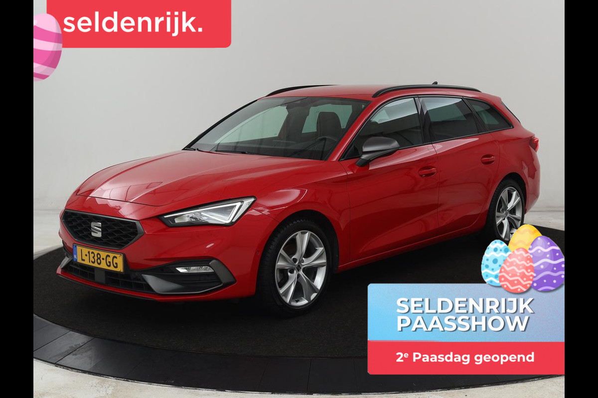 Seat Leon 1.5 TSI FR Launch Edition | Trekhaak | Adaptive cruise | Carplay | Navigatie | Sfeerverlichting | Parkeerhulp | Full LED | Climate control | Bluetooth