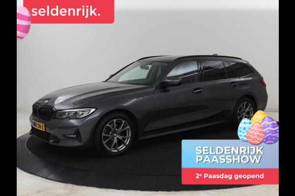 BMW 3-serie 318d Sport Line | Stoelverwarming | Sportstoelen | Carplay | Live Cockpit | Half leder | Navigatie | Full LED | Parkeerhulp | Cruise control