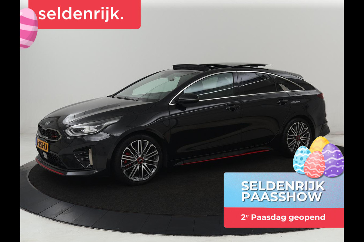 Kia ProCeed 1.6 T-GDI GT | 204pk | Panoramadak | Leder/Alcantara | Stoel & stuurverwarming | Trekhaak | Adaptive cruise | JBL Sound | Carplay | Camera | Navigatie | Full LED | Keyless | Achterbankverwarming