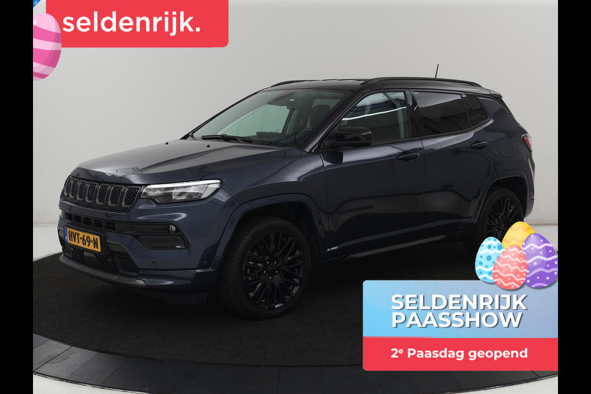 Jeep Compass 4xe 240 Plug-in Hybrid Electric S | Leder | Stoelverwarming | 360 Camera | Adaptive cruise | Alpine Sound | Stuurverwarming | Side Assist | Navigatie | Digital Cockpit | PHEV | Plug In