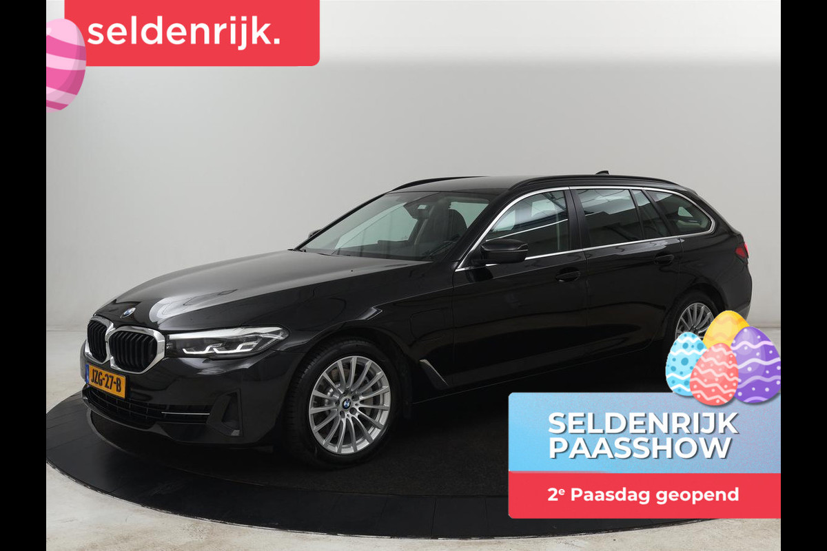 BMW 5 Serie 530e Executive | Leder | Trekhaak | Stoelverwarming | Live Cockpit | Carplay | Achterbankverwarming | Navigatie | Parkeerhulp |