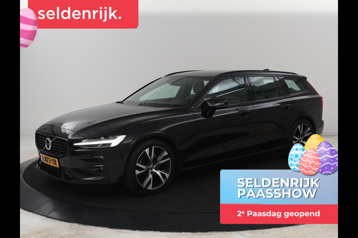 Volvo V60 2.0 B4 R-Design | Stoelverwarming | Adaptive cruise | Carplay | Camera | Keyless | Navigatie | Half leder | Full LED | Parkeerhulp | Climate control