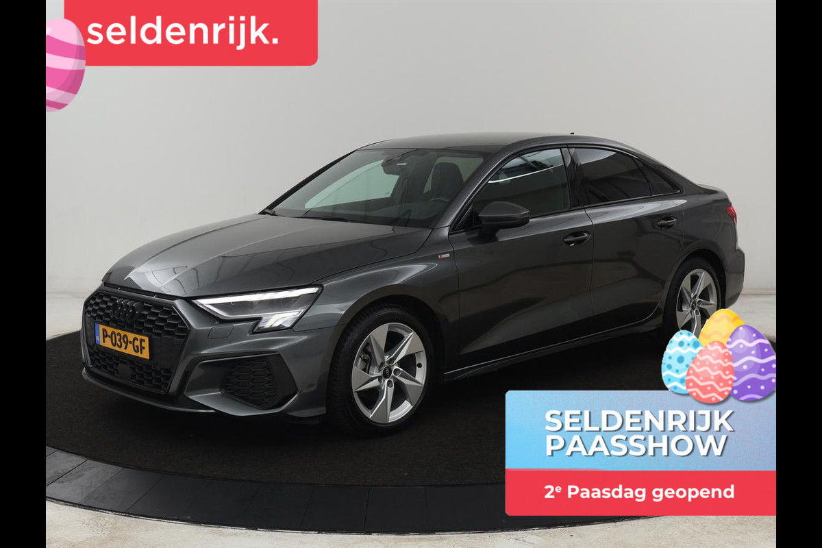 Audi A3 30 TFSI S edition | Sportstoelen | Carplay | Virtual Cockpit | Half leder | Climate control | Full LED | Cruise control | Parkeerhulp | Audi Sound | Getint glas
