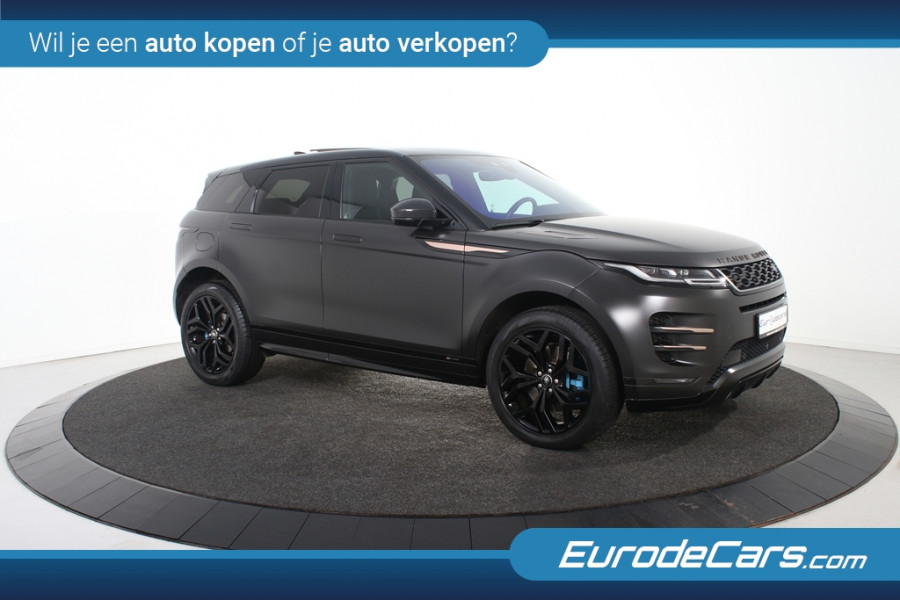 Land Rover Range Rover Evoque 2.0 P200 AWD R-Dynamic SE *Panoramadak*Zwart Matte Wrap*UNIEK*