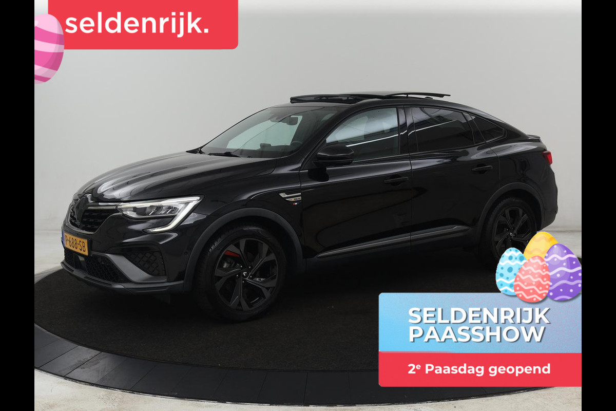 Renault Arkana 1.6 E-Tech Hybrid 145 R.S. Line | Panoramadak | Leder/Alcantara | Trekhaak | Stoelverwarming | Adaptive cruise | Camera | Carplay | Keyless | Park Assist | Full LED | Navigatie