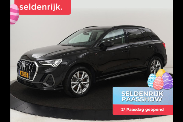 Audi Q3 45 TFSI e S edition | Stoelverwarming | Adaptive cruise | Virtual Cockpit | Half leder | Camera | Carplay | Sportstoelen | Navigatie | Full LED | PHEV | Plug In