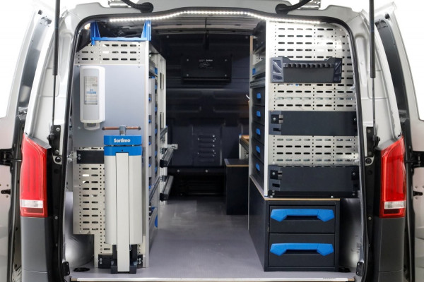 Mercedes-Benz Vito 114 CDI 136pk Compact 9G Automaat 2x Schuifdeur/LED/Camera/Inrichting 09-2022