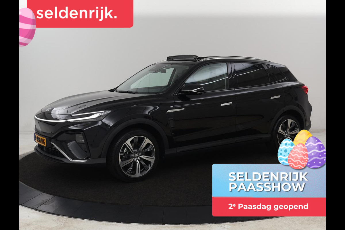 MG Marvel R Luxury 70 kWh | SOH 96% | Panoramadak | Stoelventilatie | Leder | 360 Camera | Adaptive cruise | Wamtepomp | Sfeerverlichting | Stoelverwarming | Carplay | Navigatie | Keyless