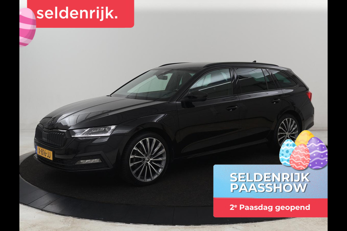 Škoda Octavia 1.4 TSI iV PHEV Sportline | Head-Up | Adaptive Cruise | Carplay | Stoelverwarming | Side Assist | Memory | Navigatie | Full LED | Sfeerverlichting | Canton Sound | PHEV | Plug In