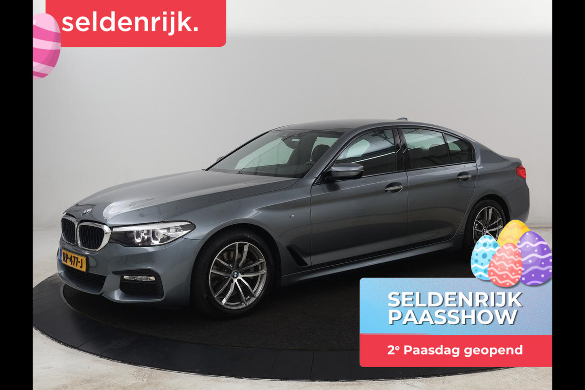 BMW 5 Serie 520i M Sport | Alcantara | Sfeerverlichting | Trekhaak | Navigatie Professional | Full LED | Sportstoelen | Parkeerhulp | Cruise control | Keyless start | Climate control | Bluetooth