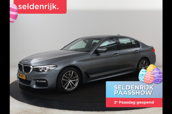 BMW 5 Serie 520i M Sport | Alcantara | Sfeerverlichting | Trekhaak | Navigatie Professional | Full LED | Sportstoelen | Parkeerhulp | Cruise control | Keyless start | Climate control | Bluetooth