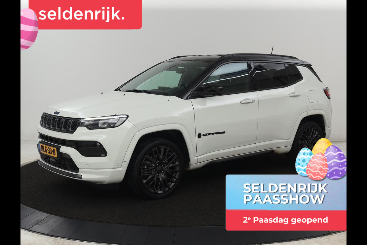 Jeep Compass 4xe 240 Plug-in Hybrid Electric S | Leder | 360 camera | Stoelventilatie | Adaptive cruise | Alpine Sound | Carplay | Navigatie | PHEV