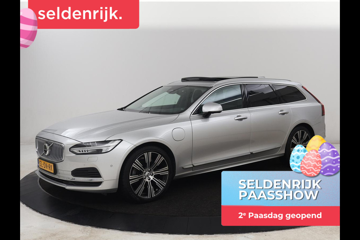 Volvo V90 2.0 T6 Plug In AWD Inscription | Panoramadak | Head-Up | Leder | Harman/Kardon | 20'' | 360 Camera | Stoelverwarming | Keyless | Carplay | Full LED | Stuurverwarming | PHEV