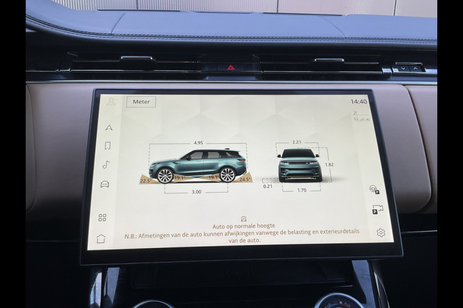 Land Rover Range Rover Sport 3.0 P440e Dynamic HSE HUD Pano Meridian Memory Leer 360Cam Trekhaak BOMVOL!