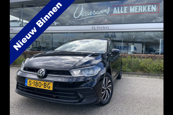 Volkswagen Polo 1.0 TSI Life Airco - Apple carplay - Navigatie - Parkeersensoren - Bluetooth - Cruise control - Led verlichting - Licht metalen velgen 15 inch - Radio - Start/stop systeem - Stuur leder - Stuur multfunctioneel