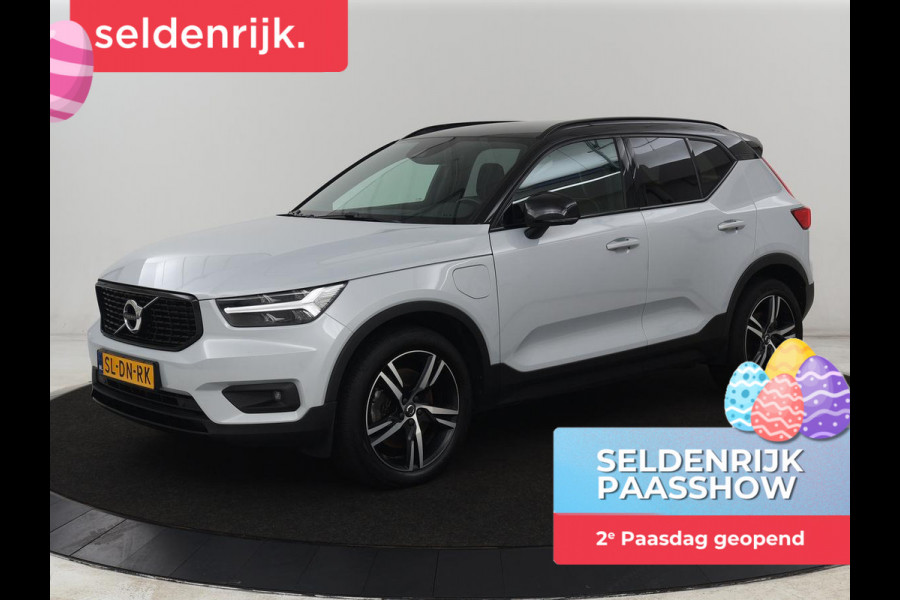 Volvo XC40 1.5 T4 Plug-in hybrid R Design | Leder/Alcantara | Carplay | Navigatie | Parkeerverwarming | Keyless | Cruise control | Parkeerhulp | Climate control | Full LED | PHEV