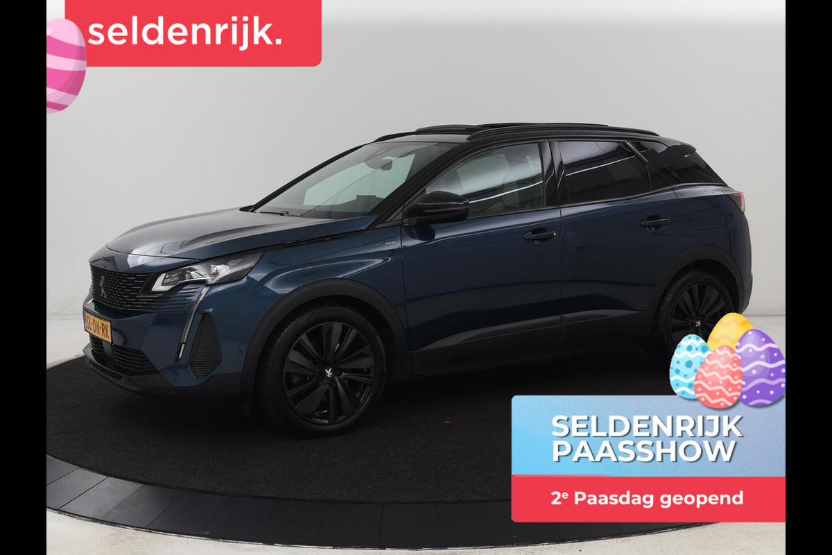 Peugeot 3008 1.6 HYbrid 225 GT Line | Panoramadak | Leder/Alcantara | Stoelverwarming | Camera | Carplay | Adaptive cruise | Navigatie | Keyless | Full LED | 19'' | Sfeerverlichting | PHEV | Plug In