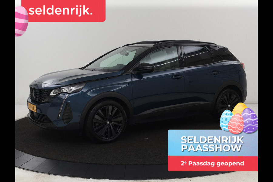 Peugeot 3008 1.6 HYbrid 225 GT Line | Panoramadak | Leder/Alcantara | Stoelverwarming | Camera | Carplay | Adaptive cruise | Navigatie | Keyless | Full LED | 19'' | Sfeerverlichting | PHEV | Plug In