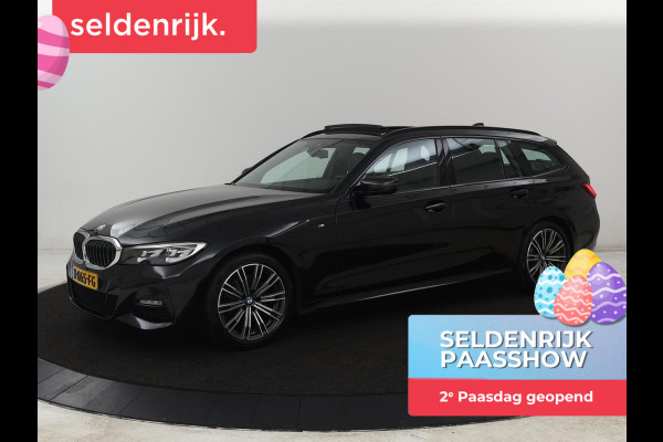 BMW 3 Serie 318i M Sport | Panoramadak | Stoelverwarming | Leder/Alcantara | Carplay | Live Cockpit | Sportstoelen | Full LED | Navigatie | Parkeerhulp | Climate control