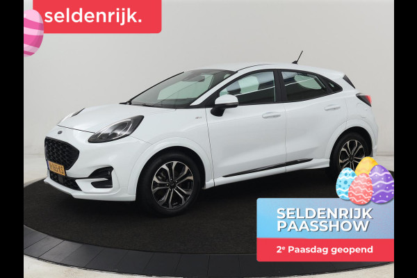 Ford Puma 1.0 EcoBoost Hybrid ST-Line | Carplay| Navigatie | Full LED | Climate control | Digital Cockpit | Sportstoelen | Parkeerhulp | Cruise control | Bluetooth