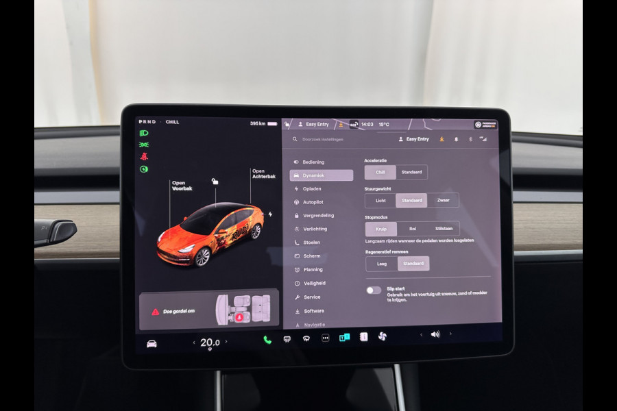 Tesla Model 3 Long Range AWD 75 kWh [ 3-Fase ] (INCL-BTW) Aut. *PANO | AUTOPILOT | LEATHER | KEYLESS | FULL-LED | MEMORY-PACK | TOPVIEW | DAB | CARPLAY | DIGI-COCKPIT | LANE-ASSIST | COMFORTSEATS | 19"ALU*