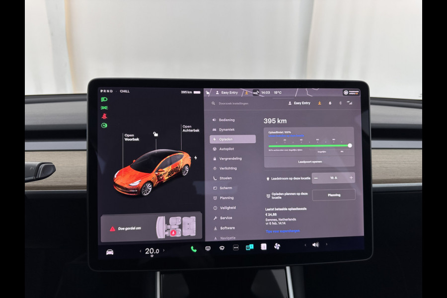Tesla Model 3 Long Range AWD 75 kWh [ 3-Fase ] (INCL-BTW) Aut. *PANO | AUTOPILOT | LEATHER | KEYLESS | FULL-LED | MEMORY-PACK | TOPVIEW | DAB | CARPLAY | DIGI-COCKPIT | LANE-ASSIST | COMFORTSEATS | 19"ALU*