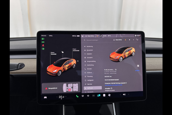 Tesla Model 3 Long Range AWD 75 kWh [ 3-Fase ] (INCL-BTW) Aut. *PANO | AUTOPILOT | LEATHER | KEYLESS | FULL-LED | MEMORY-PACK | TOPVIEW | DAB | CARPLAY | DIGI-COCKPIT | LANE-ASSIST | COMFORTSEATS | 19"ALU*