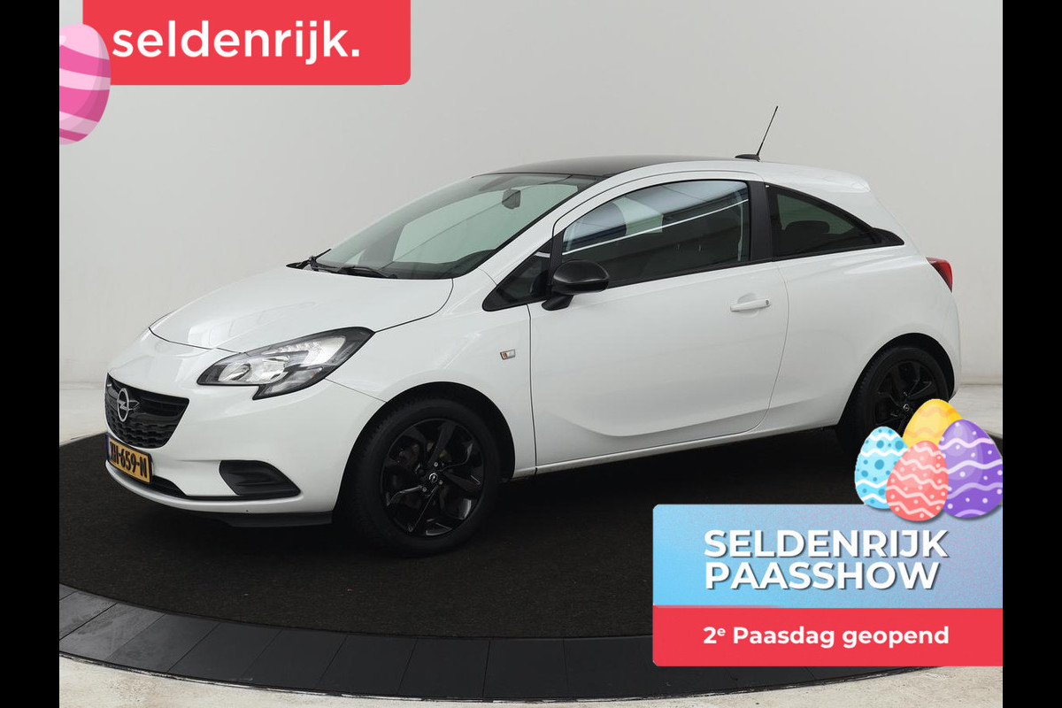 Opel Corsa 1.4 Black Edition | 1e eigenaar | Trekhaak | Carplay | Airco | Cruise control | Parkeerhulp | Navigatie | Bluetooth | Getint glas