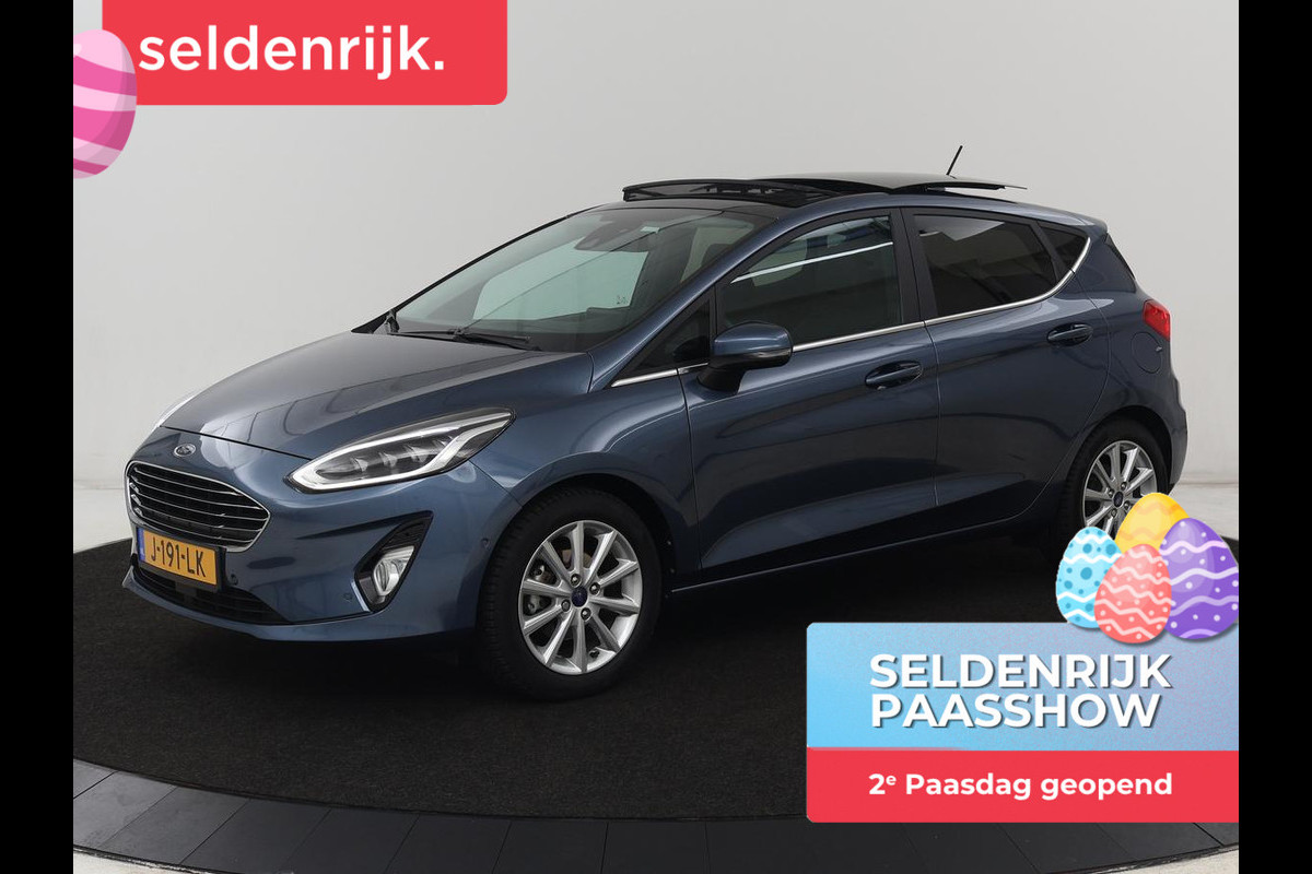 Ford Fiesta 1.0 EcoBoost Titanium X | Panoramadak | Stoel & stuurverwarming | Adaptive cruise | Camera | Carplay | Full LED | Blind Spot | Climate control | B&O Sound | Parkeerhulp | Navigatie