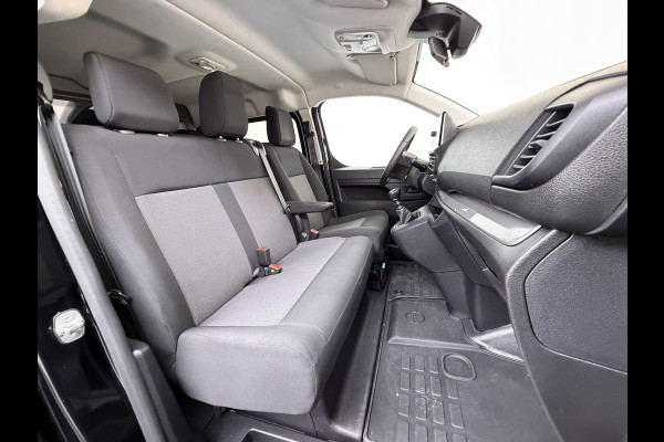 Opel Vivaro 2.0CDTi 145PK L3 DC Dubbele Cabine 6-Pers. Facelift! Navi PDC Camera Virtual-Cockpit Dual-ECC BordHerkenning Keyless Cruise-Cont 17" LM Mistlampen Schuifdeur Rechts  Priv.Glas ESP Elektr.Ramen Visio System Pack Ergonomie Comfort-pack Draadloze lader Spoorassistent ldws EURO6.4  2500kg trekvermogen
