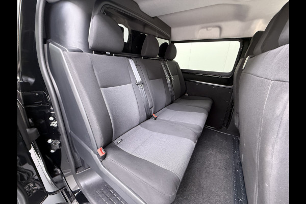 Opel Vivaro 2.0CDTi 145PK L3 DC Dubbele Cabine 6-Pers. Facelift! Navi PDC Camera Virtual-Cockpit Dual-ECC BordHerkenning Keyless Cruise-Cont 17" LM Mistlampen Schuifdeur Rechts  Priv.Glas ESP Elektr.Ramen Visio System Pack Ergonomie Comfort-pack Draadloze lader Spoorassistent ldws EURO6.4  2500kg trekvermogen