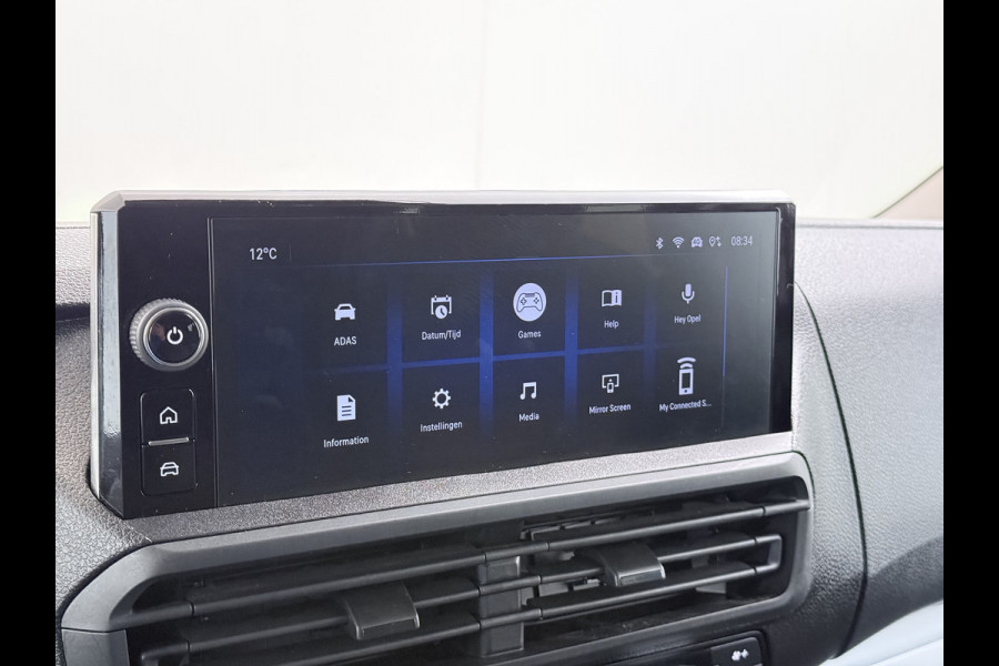 Opel Vivaro 2.0CDTi 145PK L3 DC Dubbele Cabine 6-Pers. Facelift! Navi PDC Camera Virtual-Cockpit Dual-ECC BordHerkenning Keyless Cruise-Cont 17" LM Mistlampen Schuifdeur Rechts  Priv.Glas ESP Elektr.Ramen Visio System Pack Ergonomie Comfort-pack Draadloze lader Spoorassistent ldws EURO6.4  2500kg trekvermogen