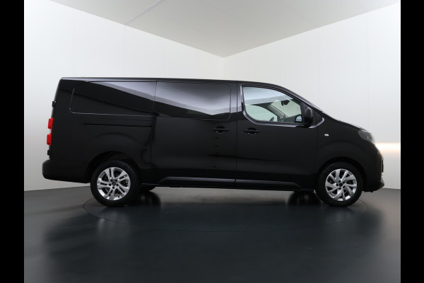 Opel Vivaro 2.0CDTi 145PK L3 DC Dubbele Cabine 6-Pers. Facelift! Navi PDC Camera Virtual-Cockpit Dual-ECC BordHerkenning Keyless Cruise-Cont 17" LM Mistlampen Schuifdeur Rechts  Priv.Glas ESP Elektr.Ramen Visio System Pack Ergonomie Comfort-pack Draadloze lader Spoorassistent ldws EURO6.4  2500kg trekvermogen