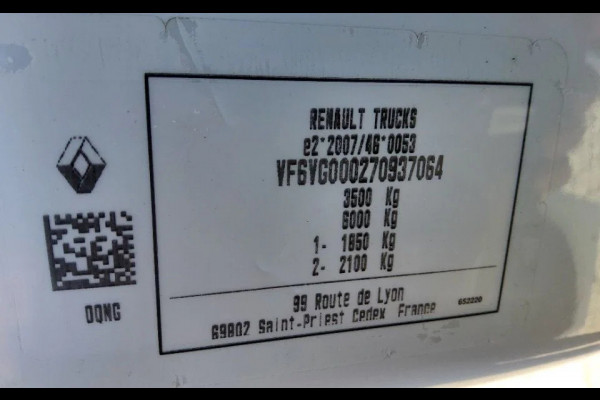 Renault Master 165.35 - V-51-PGN - OPBOUW + LAADKLEP 750 KG. - EURO 6