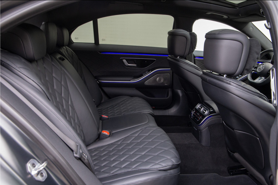 Mercedes-Benz S-Klasse 580 e 4MATIC Lang AMG Premium, Designo Matzwart, Massage, Achterasbesturing, Airmatic