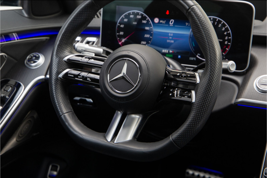 Mercedes-Benz S-Klasse 580 e 4MATIC Lang AMG Premium, Designo Matzwart, Massage, Achterasbesturing, Airmatic