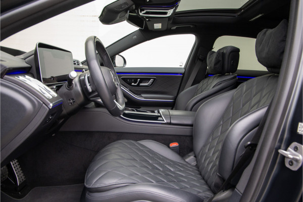 Mercedes-Benz S-Klasse 580 e 4MATIC Lang AMG Premium, Designo Matzwart, Massage, Achterasbesturing, Airmatic