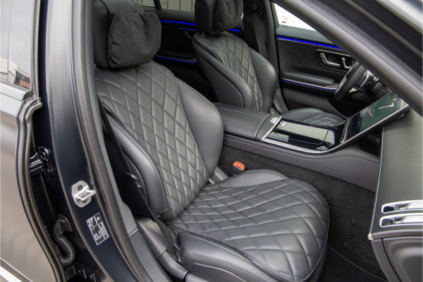 Mercedes-Benz S-Klasse 580 e 4MATIC Lang AMG Premium, Designo Matzwart, Massage, Achterasbesturing, Airmatic