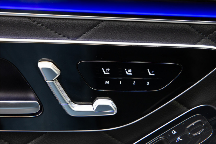 Mercedes-Benz S-Klasse 580 e 4MATIC Lang AMG Premium, Designo Matzwart, Massage, Achterasbesturing, Airmatic