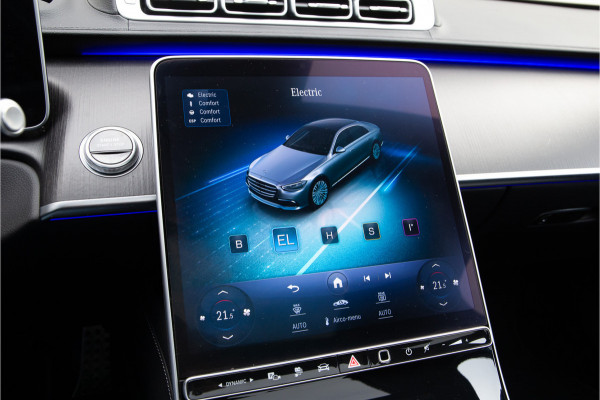 Mercedes-Benz S-Klasse 580 e 4MATIC Lang AMG Premium, Designo Matzwart, Massage, Achterasbesturing, Airmatic